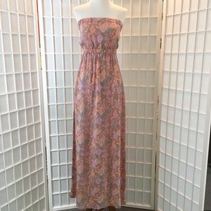 Cynthia Vincent Twelfth Street Silk Maxi Dress